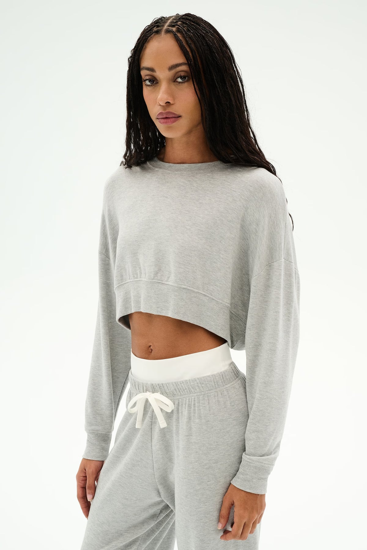 Noah Fleece Crop Sweatshirt
