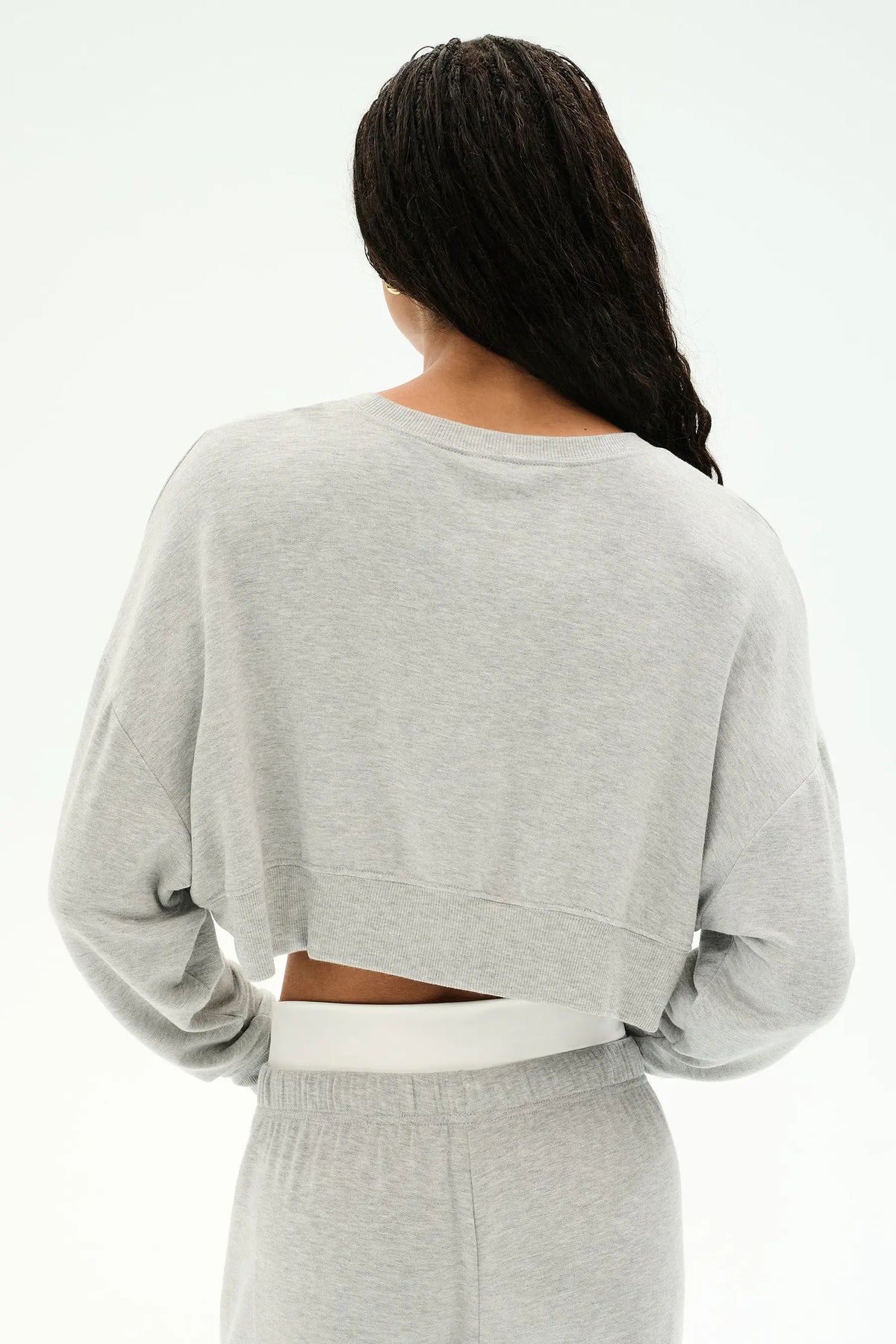 Noah Fleece Crop Sweatshirt
