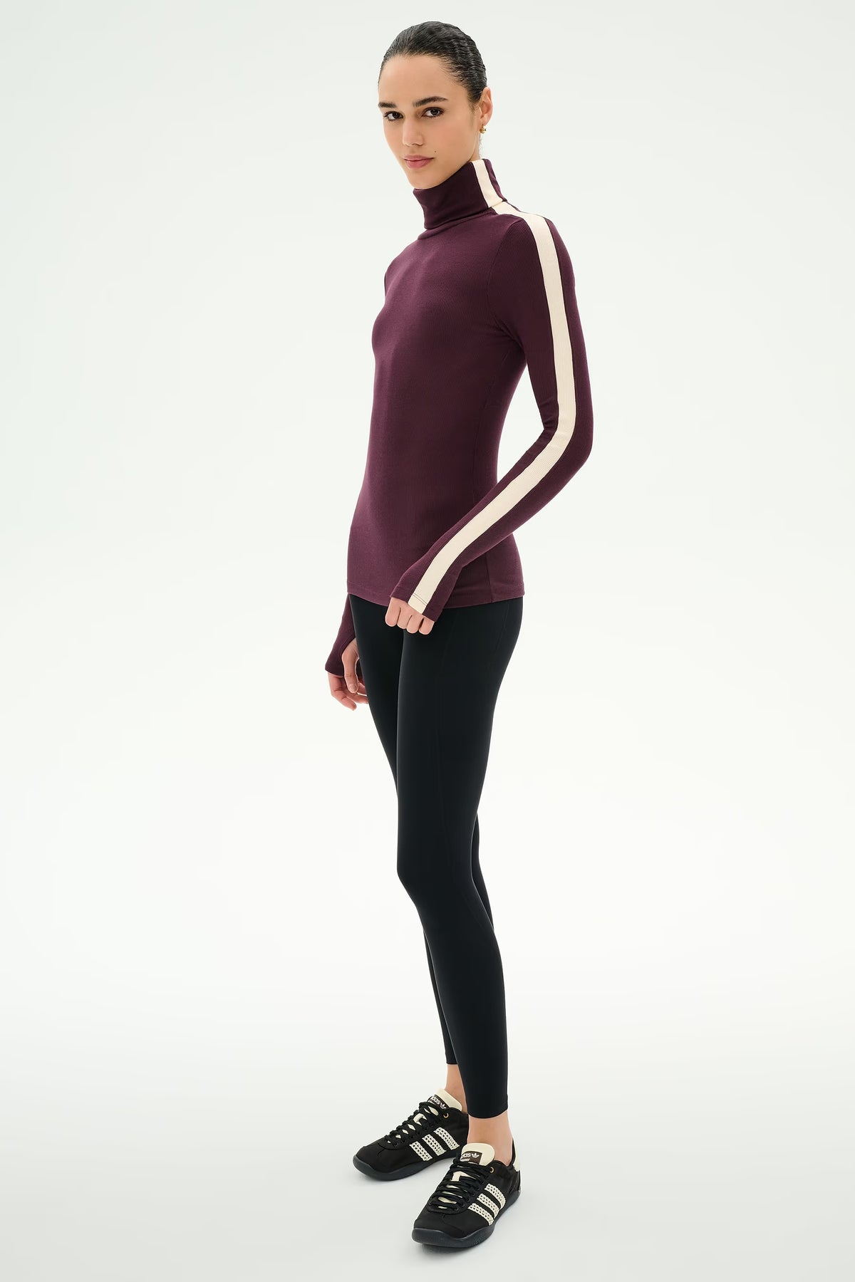 Jackson Rib Full Length Turtleneck