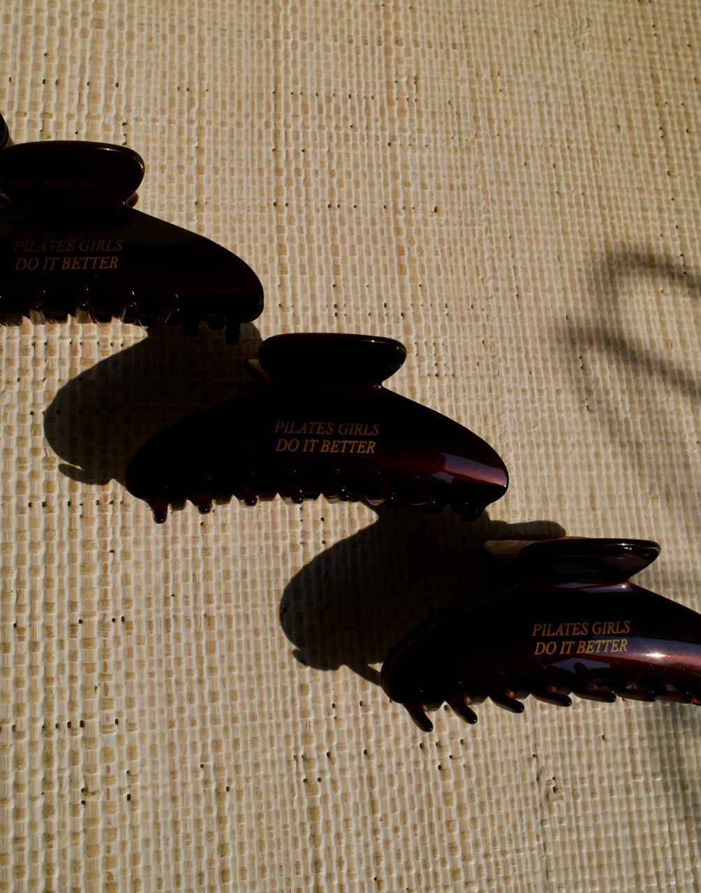 "Pilates Girls Do It Better" Hair Clip