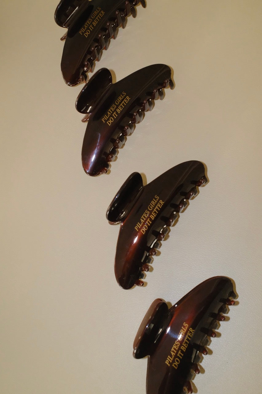 "Pilates Girls Do It Better" Hair Clip